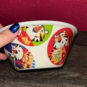 Kellogg’s Frosted Flakes collectible bowl.